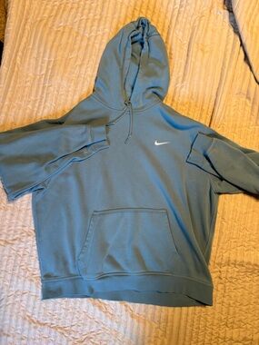 Light blue Nike hoodie